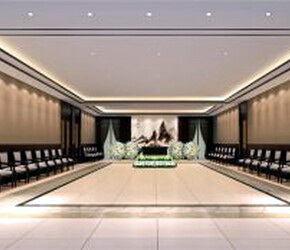 殡仪馆灵堂布置